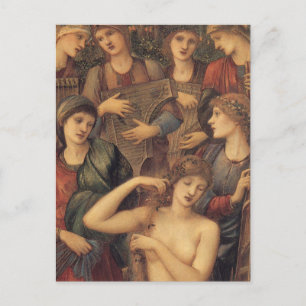 Bath i Venus av Herr Edward Coley Burne-Jones Vykort