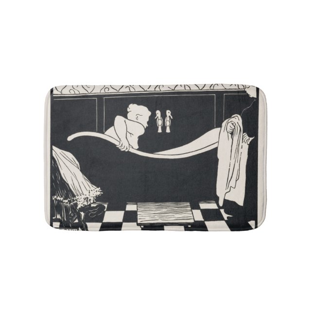 Bath Le Bain av Felix Edouard Vallotton Badrumsmatta (Framsidan)