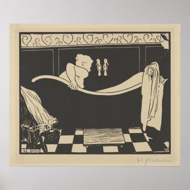 Bath Le Bain Poster (Framsidan)