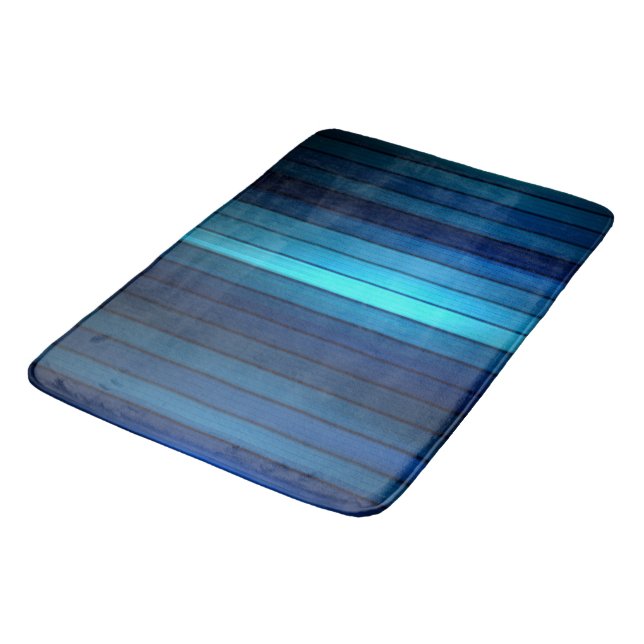 Bath Mat/Blue Rand Badrumsmatta (Vinklad)