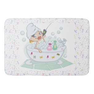 Bath Mat/Bubble Bath Time Badrumsmatta