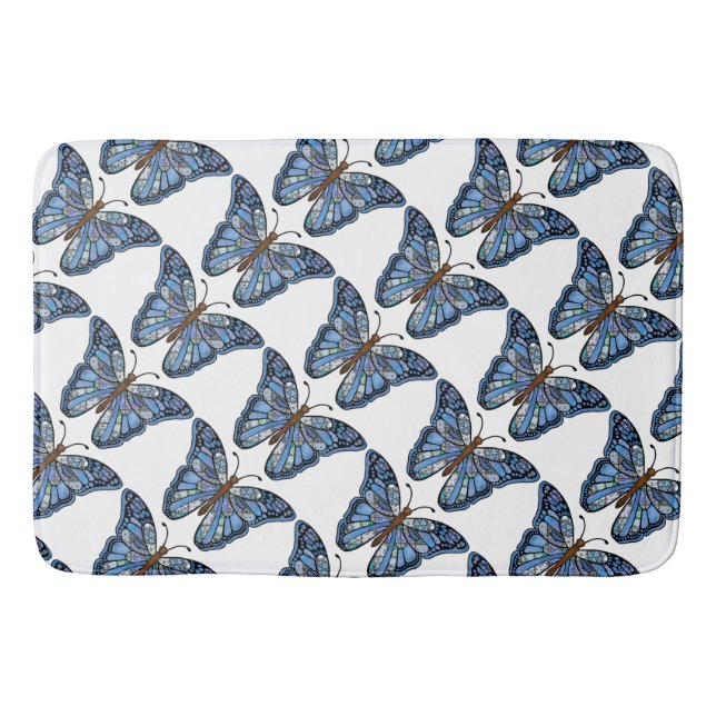 Bath Mat/Butterfly Badrumsmatta (Framsidan)