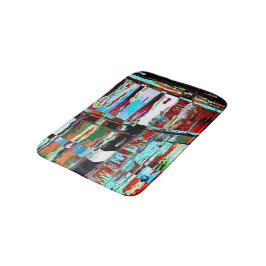 Bath Mat – Collapse Reflection Abstract Design Badrumsmatta