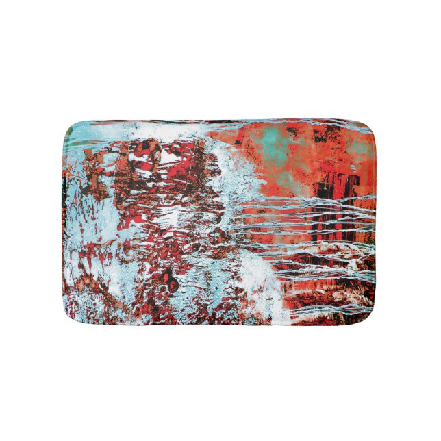 Bath Mat – Corrosion Pulse Badrumsmatta (Framsidan)