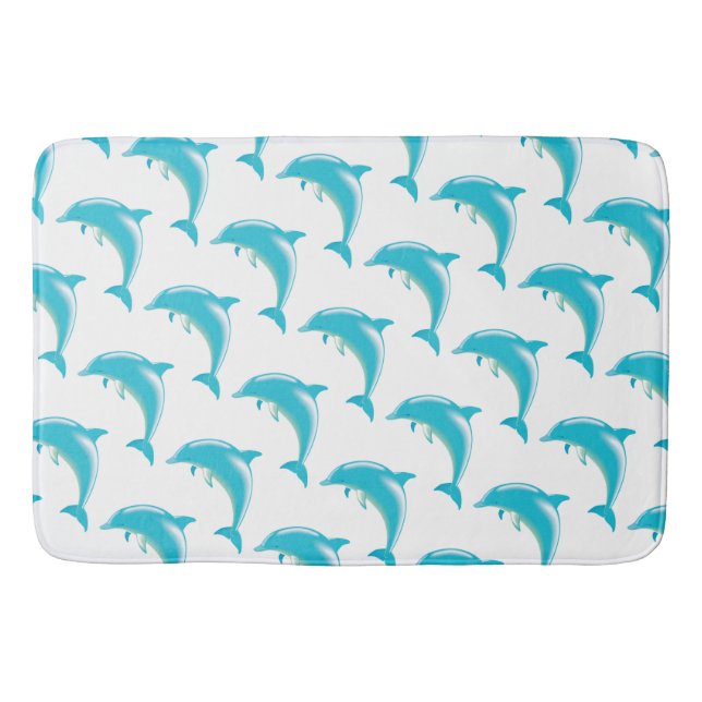 Bath Mat/Dolphins Badrumsmatta (Framsidan)