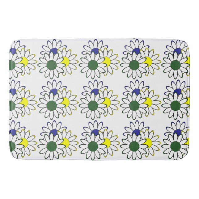 Bath Mat/Flowers Badrumsmatta (Framsidan)
