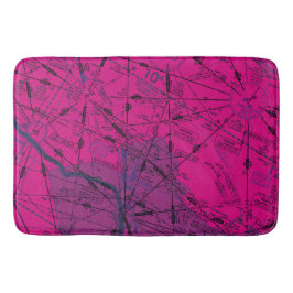 Bath Mat för flygdiagram Badrumsmatta