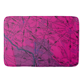 Bath Mat för flygdiagram Badrumsmatta