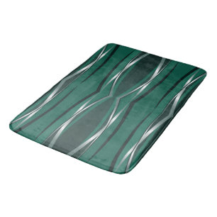 Bath Mat - Forest Silver Retro Badrumsmatta