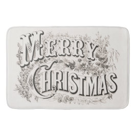 BATH MAT: GOD JUL ILLUSTRATION BADRUMSMATTA