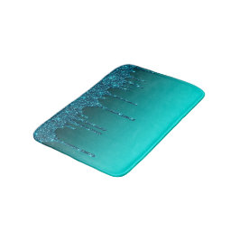 Bath Mat i Glitter vid skaldroppning Badrumsmatta
