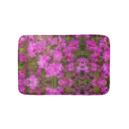 Bath Mat Lila Rhododendrons Badrumsmatta