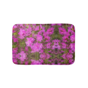 Bath Mat Lila Rhododendrons Badrumsmatta