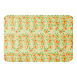 Bath Mat med blommor Badrumsmatta