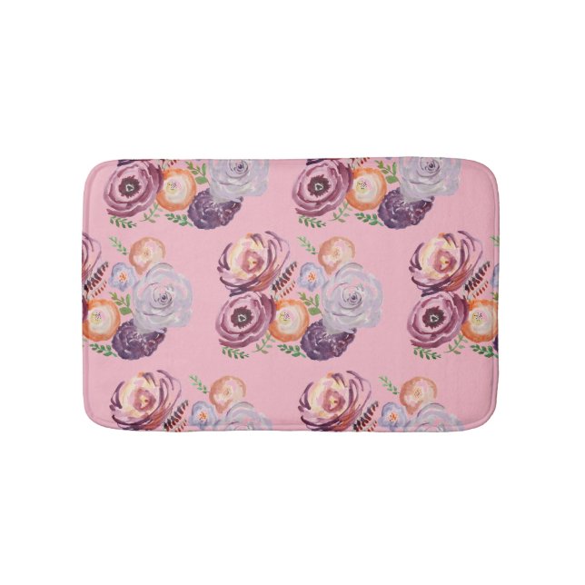 Bath Mat med färglös färg Badrumsmatta (Framsidan)