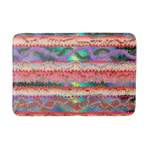 Bath Mat Medium Abstract Design Badrumsmatta