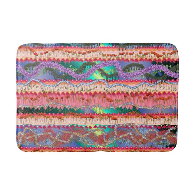 Bath Mat Medium Abstract Design Badrumsmatta (Framsidan)
