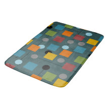Bath Mat Mid-Century Modern 1.3 sömlös