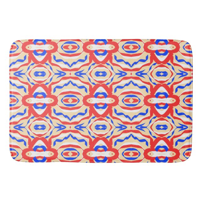 Bath Mat, modern klassisk design i flera färg Badrumsmatta (Framsidan)