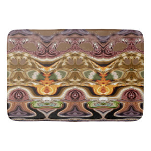 Bath Mat, Multifärgadens moderna klassiska design  Badrumsmatta