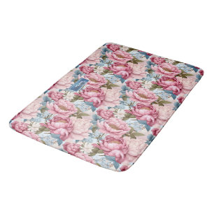 Bath Mat (Peony Bliss) RFPMDesigns ©️ 2024 Badrumsmatta