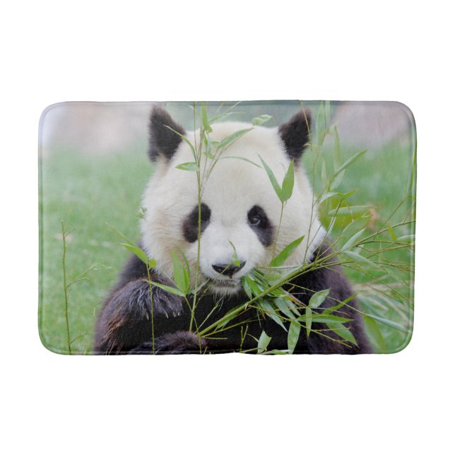 Bath Mat Photo jätte panda , djur 0091. Badrumsmatta (Framsidan)