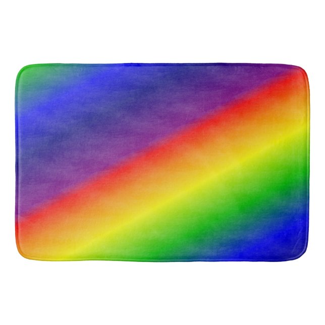 Bath Mat/Regnbåge Badrumsmatta (Framsidan)