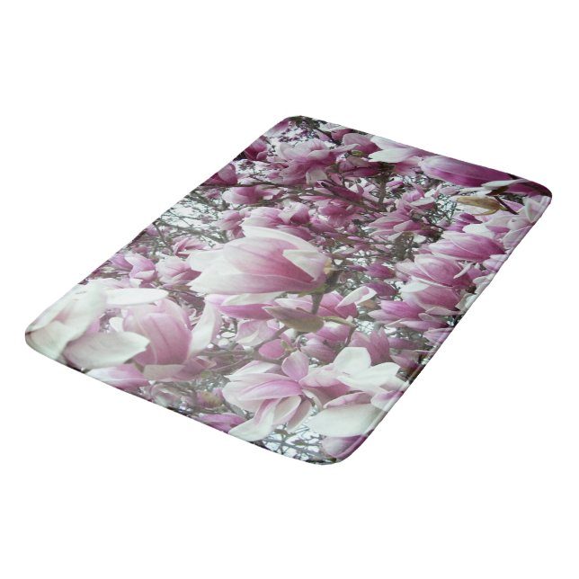 Bath Mat - Saucer Magnolias Badrumsmatta (Vinklad)