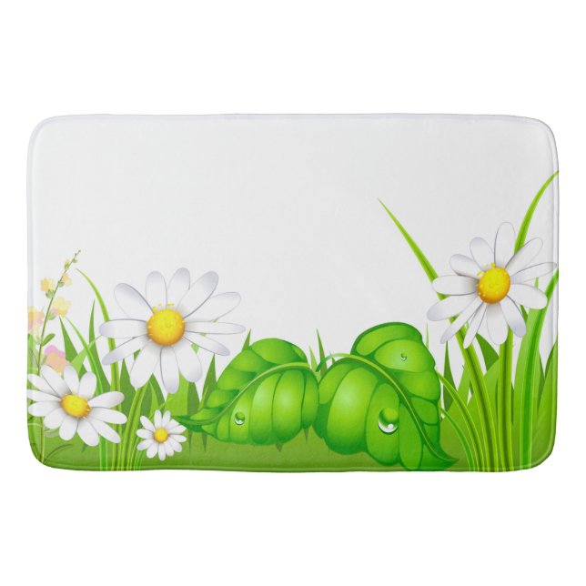 Bath Mat/Vår Daisy Badrumsmatta (Framsidan)