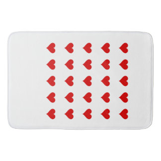 Bath Mat with hearts. Badrumsmatta
