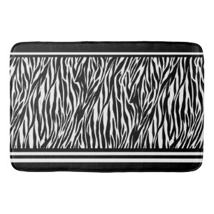 Bath Mat/Zebra mönstrad Badrumsmatta
