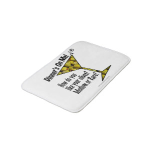 BATH MATS - MEDIUM- ELLER SÄLLSYNT MARTINI OLIVES? BADRUMSMATTA