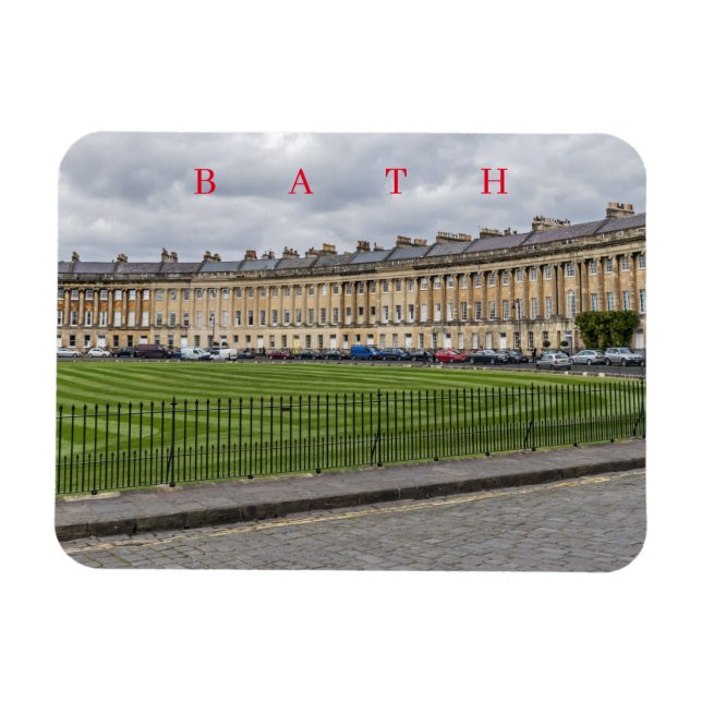 Bath-Royal Krescent-vykylskåp Magnet (Horisontell)