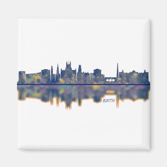 Bath Skyline Magnet (Framsidan)