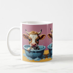 Bath-time Buddies-djur i ett bad Kaffemugg
