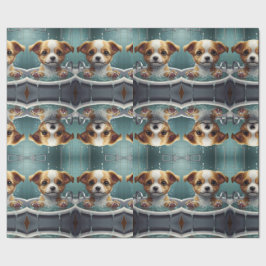 Bath-time Buddies-djur i ett bad Presentpapper