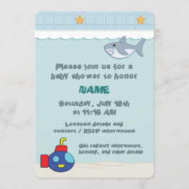 Bath Time Finare Baby Shower-inbjudan Inbjudningar