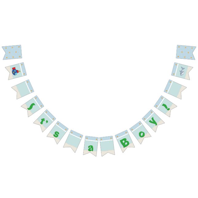 Bath Time Finare Bunting Banner Vimplar (Alla)