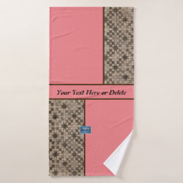 Bath Towel (Peach LED S.C.C.) RFPMDesigns ©️ 2023