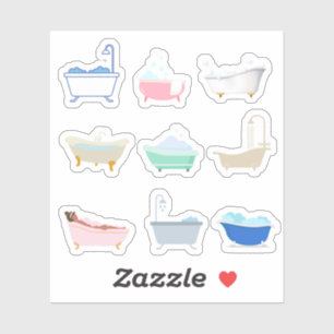 Bath Tub Stickers Klistermärken