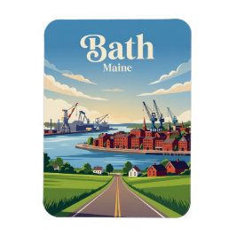 Bath USA Magnet