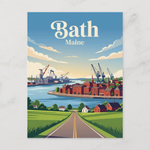 Bath USA Vykort