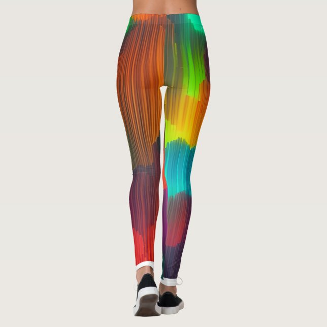 Bathe in color leggings (Baksida)