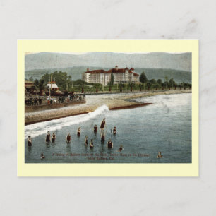 Bathers, Hotel Potter, Santa Barbara CA, 1908 Vykort