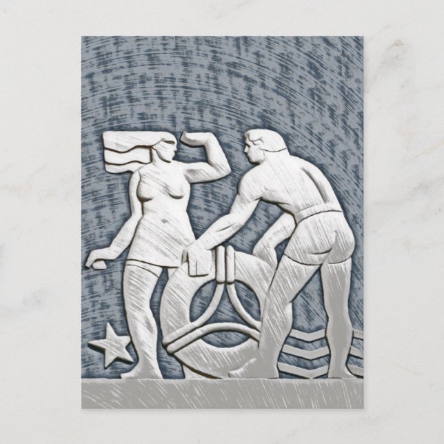 Bathers Vykort (Framsida)