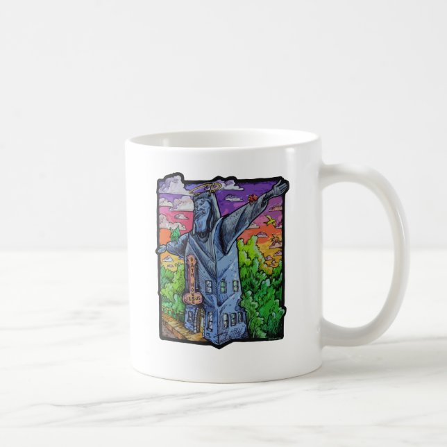 Bathhouse Jebus Kaffemugg (Höger)