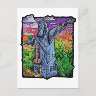 Bathhouse Jebus Vykort