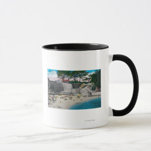 Bathing Beach på Pacific Grove Mugg