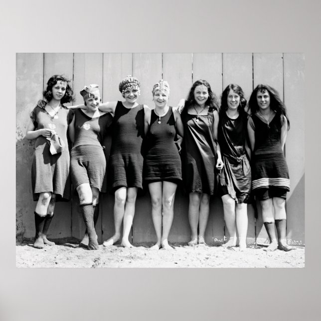 BATHING BEAUTIES FLORIDA 1920 POSTER (Framsidan)