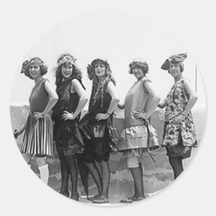 Bathing Beauties Runt Klistermärke